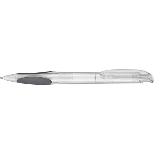Kugelschreiber Atmos Frozen , Ritter-Pen, frost-weiss TR/FR, ABS-PP-Kunststoff, 14,50cm (Länge), Bild 3