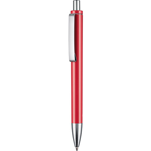 Kugelschreiber EXOS M , Ritter-Pen, signal-rot, ABS u. Metall, 14,10cm (Länge), Bild 1