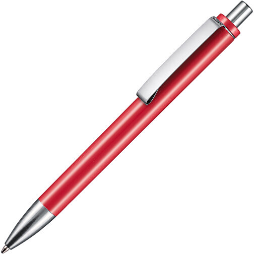 Kugelschreiber EXOS M , Ritter-Pen, signal-rot, ABS u. Metall, 14,10cm (Länge), Bild 2
