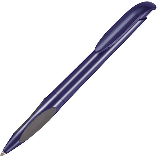 Kugelschreiber ATMOS , Ritter-Pen, nacht-blau, ABS-PP-Kunststoff, 14,50cm (Länge), Bild 2