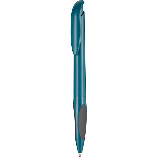 Kugelschreiber ATMOS , Ritter-Pen, petrol-türkis, ABS-PP-Kunststoff, 14,50cm (Länge), Bild 1