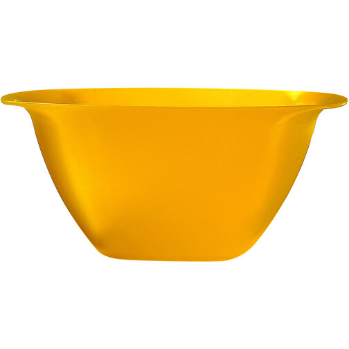 Schale 'Breakfast' , standard-gelb, Kunststoff, 16,40cm x 7,60cm x 14,00cm (Länge x Höhe x Breite), Bild 1