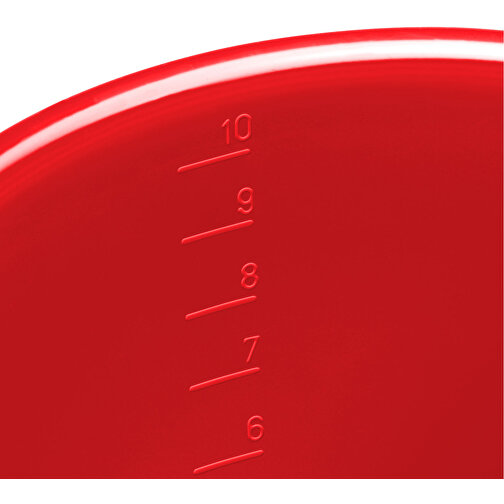 Eimer 10 L , rot, PP+MET, 27,30cm (Höhe), Bild 3