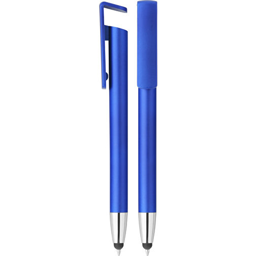 Touchscreen-Druckkugelschreiber 'Jupiter' , blau, ABS, 14,60cm (Länge), Bild 1