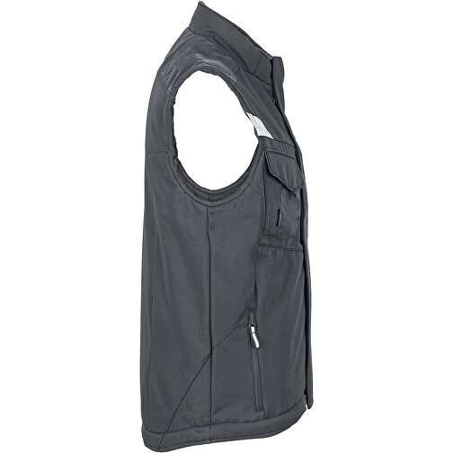 Craftsmen Softshell Vest , James Nicholson, schwarz / schwarz, XL, , Bild 3