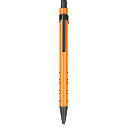 Kugelschreiber Karlstad Bunt , Promo Effects, orange, Aluminium/Kunststoff, 14,00cm (Länge), Bild 2