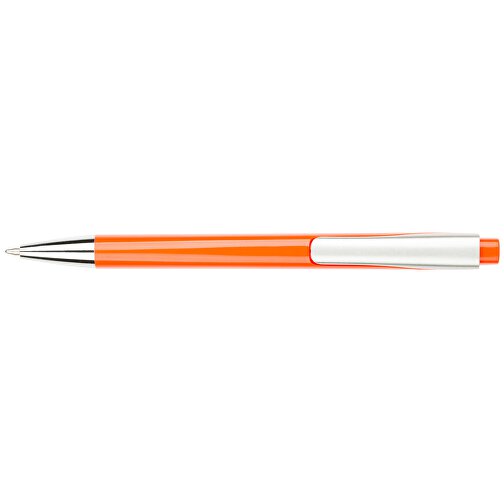 Kugelschreiber Liverpool Bunt , Promo Effects, orange, Kunststoff, 14,10cm x 1,00cm x 1,20cm (Länge x Höhe x Breite), Bild 3