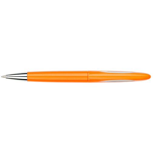 Kugelschreiber Tokio Bunt Silber , Promo Effects, orange/silber, Kunststoff, 14,50cm x 1,50cm (Länge x Breite), Bild 3