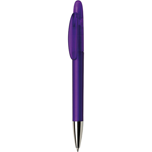Hudson Kugelschreiber - Biologisch Abbaubar , Green&Good, violett, recycelter Kunststoff, 14,00cm x 1,10cm x 1,10cm (Länge x Höhe x Breite), Bild 1