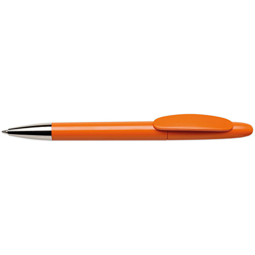 Hudson Kugelschreiber - Recycelt , Green&Good, orange, biologisch abbaubares Plastik, 14,00cm x 1,10cm x 1,10cm (Länge x Höhe x Breite), Bild 3