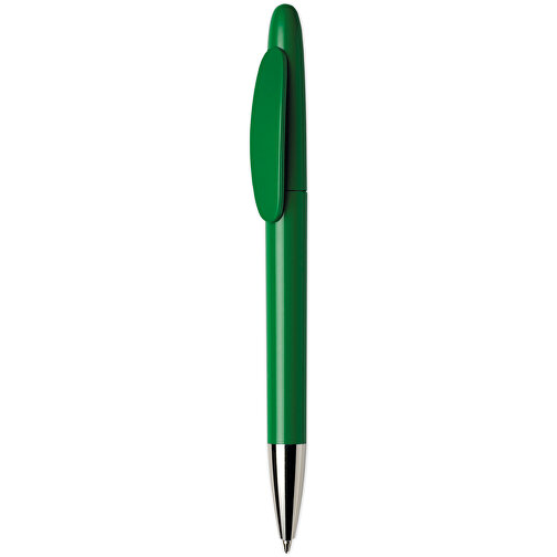 Hudson Kugelschreiber - Recycelt , Green&Good, grün, biologisch abbaubares Plastik, 14,00cm x 1,10cm x 1,10cm (Länge x Höhe x Breite), Bild 1
