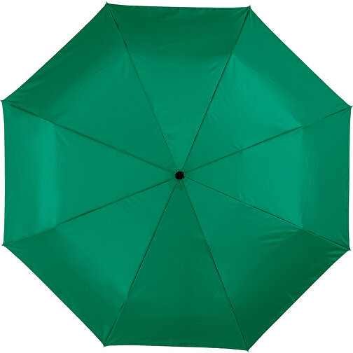 Alex 21,5' Vollautomatik Kompaktregenschirm , grün, Polyester, 28,00cm (Höhe), Bild 2