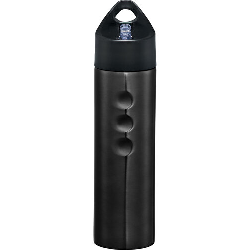 Trixie 750 Ml Edelstahl Sportflasche , schwarz, Edelstahl, 26,50cm (Höhe), Bild 3