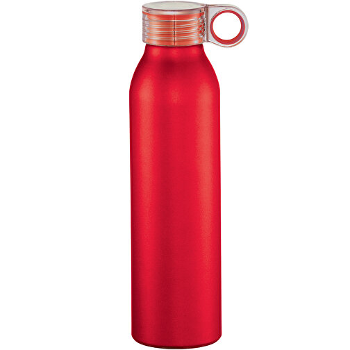 Grom 650 Ml Aluminium Sportflasche , rot, Aluminium, 25,00cm (Höhe), Bild 4