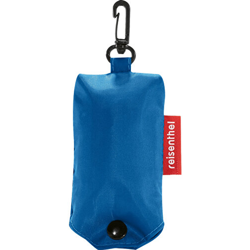 Mini Maxi Shopper Pocket , Reisenthel, hellblau, Obermaterial: hochwertiges recyceltes Polyestergewebe, wasserabweisend, 45,00cm x 7,00cm x 53,50cm (Länge x Höhe x Breite), Bild 2