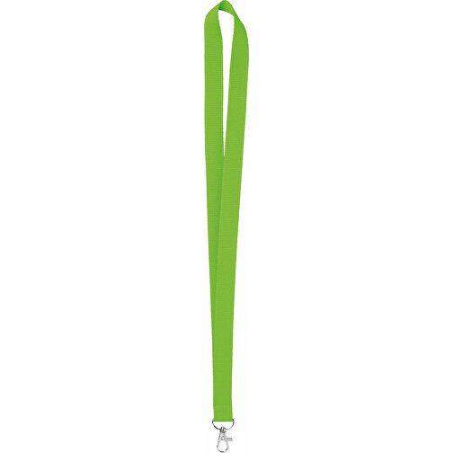 Simple Lany , limettengrün, Polyester, 2,00cm x 90,00cm (Länge x Breite), Bild 1