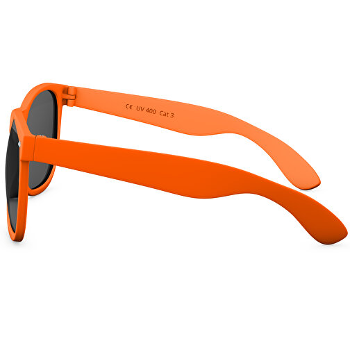 SunShine Soft-Touch - UV 400 , Promo Effects, orange Soft-Touch, Rahmen aus Polycarbonat und Glass aus AC, 14,50cm x 4,80cm x 15,00cm (Länge x Höhe x Breite), Bild 3