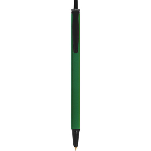 BIC® Clic Stic Softfeel® Kugelschreiber , BiC, schwarz/schwarz, Kunststoff, 14,00cm x 1,20cm (Länge x Breite), Bild 1