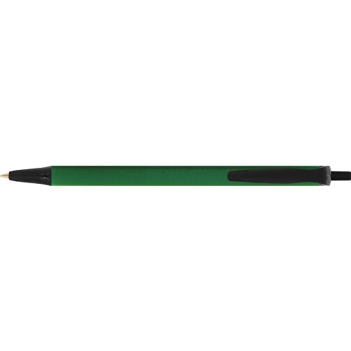 BIC® Clic Stic Softfeel® Kugelschreiber , BiC, schwarz/schwarz, Kunststoff, 14,00cm x 1,20cm (Länge x Breite), Bild 3