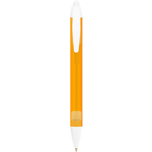 BIC® Wide Body™ Kugelschreiber , BiC, gefr. orange/weiss, Kunststoff, 14,20cm x 1,50cm (Länge x Breite), Bild 1