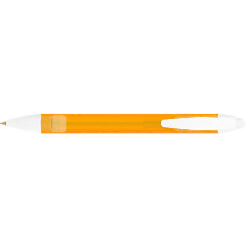 BIC® Wide Body™ Kugelschreiber , BiC, gefr. orange/weiss, Kunststoff, 14,20cm x 1,50cm (Länge x Breite), Bild 3