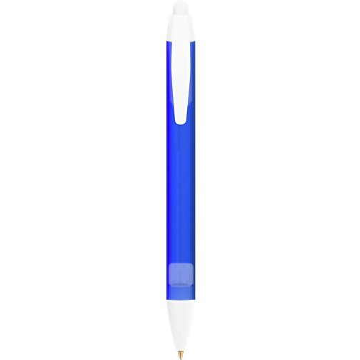BIC® Wide Body™ Kugelschreiber , BiC, gefr. dunkelblau/weiss, Kunststoff, 14,20cm x 1,50cm (Länge x Breite), Bild 1