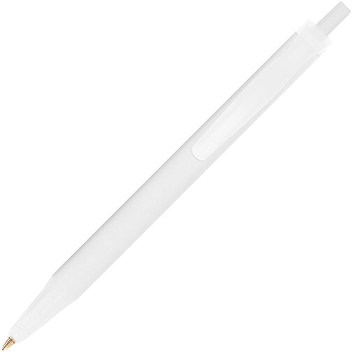 BIC® Clic Stic Mini Digital Kugelschreiber , BiC, weiß/gefr. transparent, Kunststoff, 11,20cm x 1,20cm (Länge x Breite), Bild 2