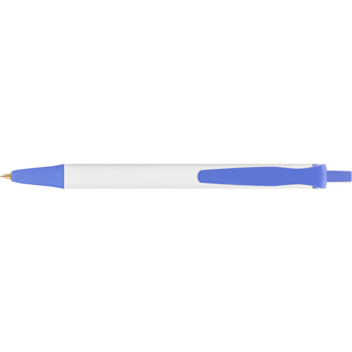 BIC® Clic Stic Mini Digital Kugelschreiber , BiC, weiß/blau, Kunststoff, 11,20cm x 1,20cm (Länge x Breite), Bild 3