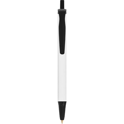 BIC® Clic Stic Mini Digital Kugelschreiber , BiC, weiss/schwarz, Kunststoff, 11,20cm x 1,20cm (Länge x Breite), Bild 1