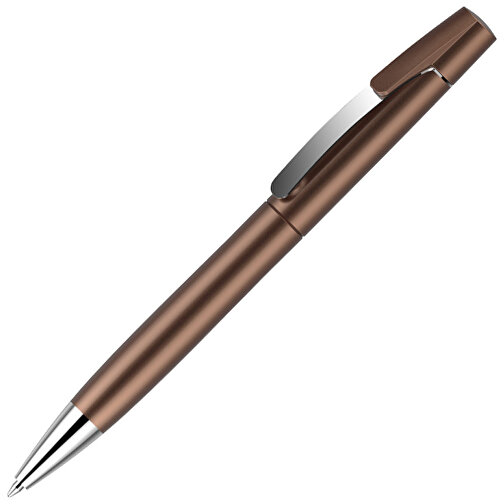 Kugelschreiber Lucky Metallic , Promo Effects, braun metallic, Kunststoff, 14,00cm x 1,10cm (Länge x Breite), Bild 5