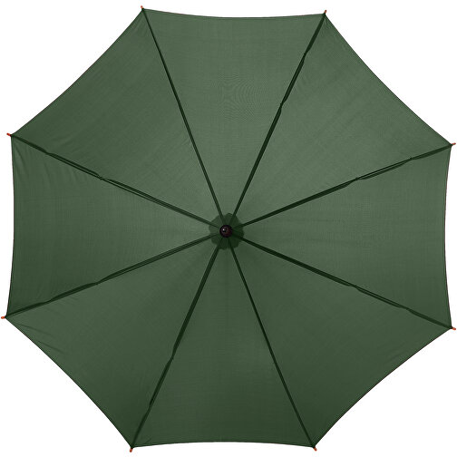 Kyle 23' Automatikregenschirm Mit Holzstange Und -griff , waldgrün, Polyester, 88,00cm (Höhe), Bild 4