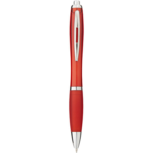 Nash Kugelschreiber Mit Farbigem Schaft Und Griff , rot, ABS Kunststoff, 14,00cm (Länge), Bild 1