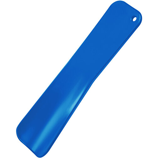 EXPRESSDRUCK Schuhlöffel, Kurz , blau, PS, 15,00cm x 1,50cm x 4,20cm (Länge x Höhe x Breite), Bild 1