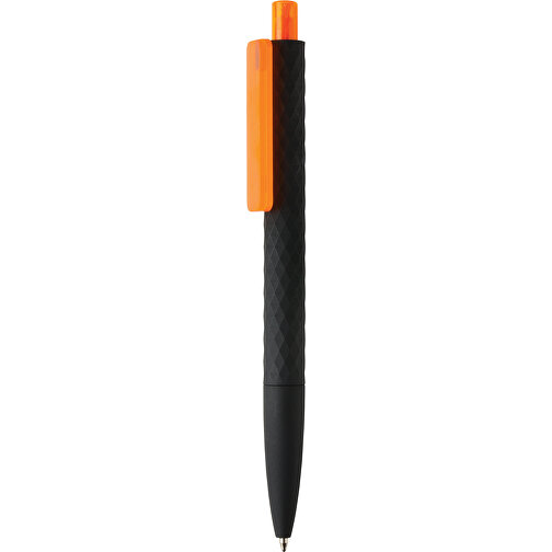 X3-Black Mit Smooth-Touch, Orange , orange, ABS, 14,00cm (Höhe), Bild 1