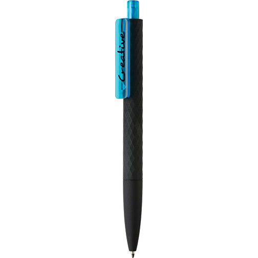 X3-Black Mit Smooth-Touch, Blau , blau, ABS, 14,00cm (Höhe), Bild 4