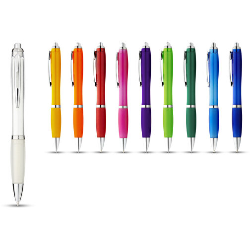 Nash Kugelschreiber Mit Farbigem Schaft Und Griff , grün, ABS Kunststoff, 14,00cm (Länge), Bild 6