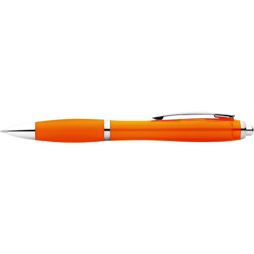 Nash Kugelschreiber Mit Farbigem Schaft Und Griff , orange, ABS Kunststoff, 14,00cm (Länge), Bild 4