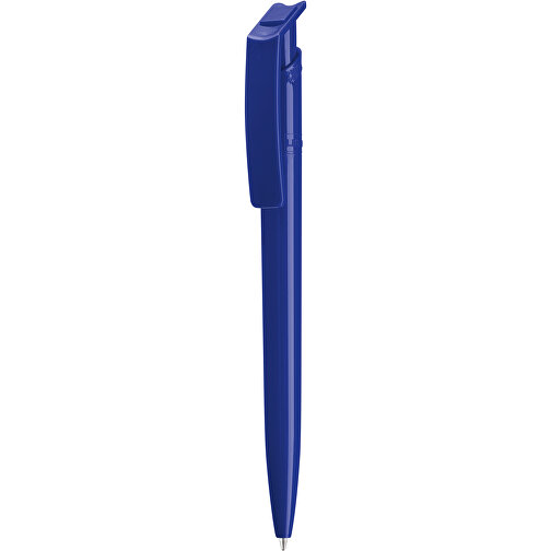 RECYCLED PET PEN , uma, dunkelblau, Kunststoff, 14,75cm (Länge), Bild 1