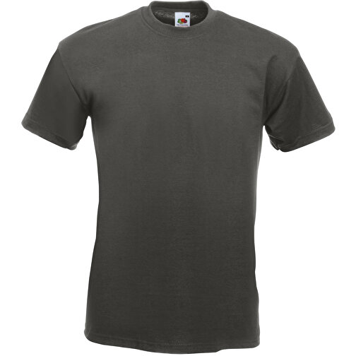 SUPER Premium T-Shirt , Fruit of the Loom, graphit, 100 % Baumwolle, 2XL, , Bild 1