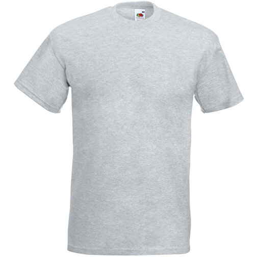 SUPER Premium T-Shirt , Fruit of the Loom, grau meliert, 97 % Baumwolle / 3 % Polyester, XL, , Bild 1