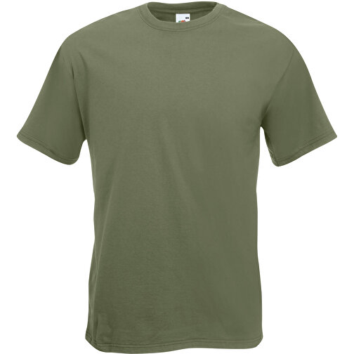 SUPER Premium T-Shirt , Fruit of the Loom, oliv, 100 % Baumwolle, XL, , Bild 1
