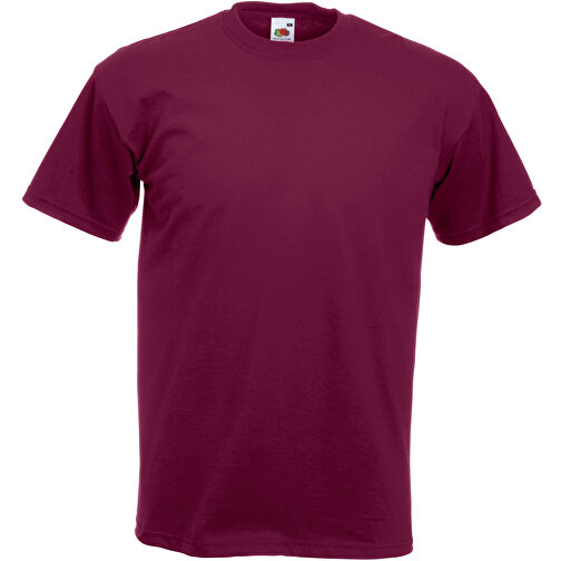 SUPER Premium T-Shirt , Fruit of the Loom, burgund, 100 % Baumwolle, 2XL, , Bild 1