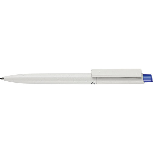 Kugelschreiber CREST RECYCLED , Ritter-Pen, grau recycled/royal-blau TR/FR, ABS-Kunststoff, 14,90cm (Länge), Bild 3