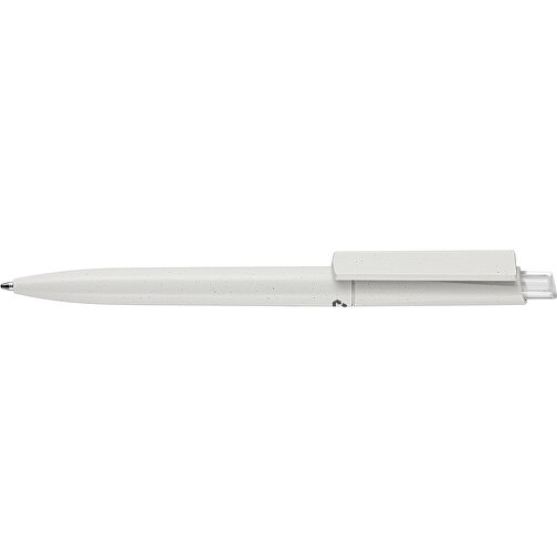 Kugelschreiber CREST RECYCLED , Ritter-Pen, grau recycled/transp. TR/FR, ABS-Kunststoff, 14,90cm (Länge), Bild 3