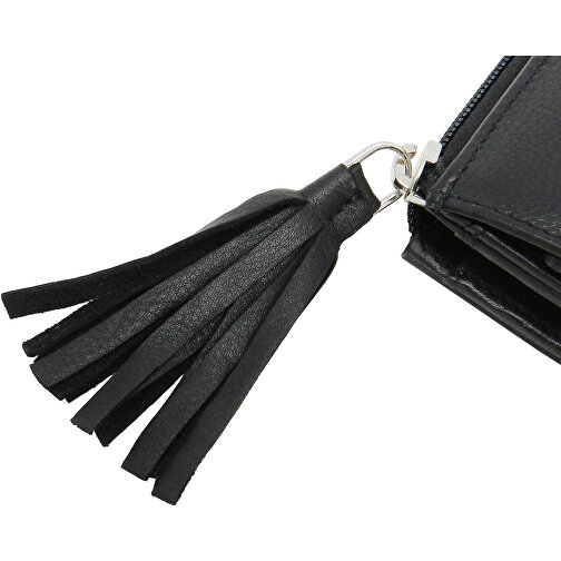 Damenlangbörse Mit RFID Folie , schwarz, Rindnappaleder, 20,00cm x 2,00cm x 10,00cm (Länge x Höhe x Breite), Bild 5