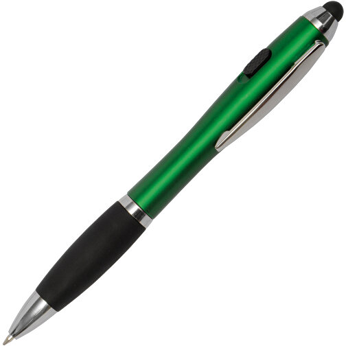 Kugelschreiber SWAY LUX , grün, Kunststoff / Metall, 14,10cm (Länge), Bild 2