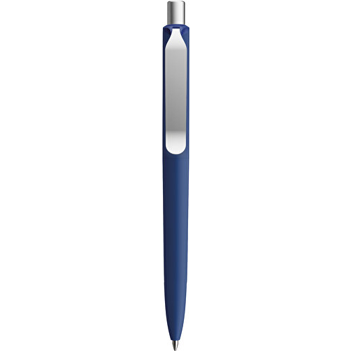 Prodir DS8 PSR Push Kugelschreiber , Prodir, sodalithblau/silber satiniert, Kunststoff/Metall, 14,10cm x 1,50cm (Länge x Breite), Bild 1