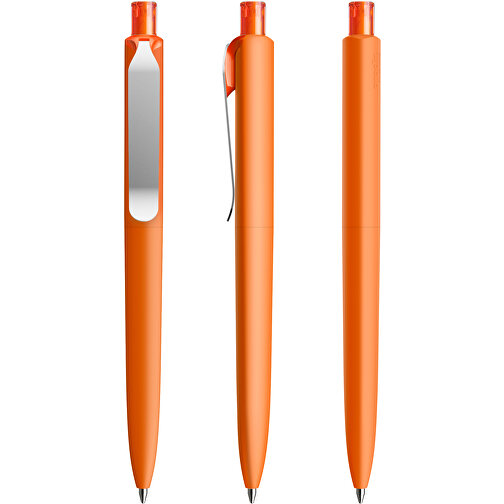 Prodir DS8 PSR Push Kugelschreiber , Prodir, orange/silber, Kunststoff/Metall, 14,10cm x 1,50cm (Länge x Breite), Bild 6