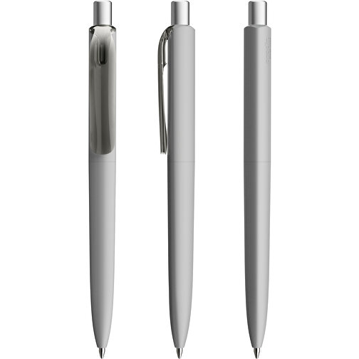 Prodir DS8 PRR Push Kugelschreiber , Prodir, delfingrau/silber satiniert, Kunststoff/Metall, 14,10cm x 1,50cm (Länge x Breite), Bild 6