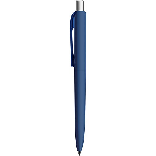 Prodir DS8 PRR Push Kugelschreiber , Prodir, sodalithblau/silber satiniert, Kunststoff/Metall, 14,10cm x 1,50cm (Länge x Breite), Bild 2